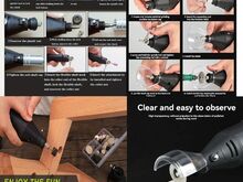Многофункциональный инструмент типа Dremel с принадлежн�