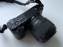 Sony ZV-E10 kaamera + Sony 50mm objektiiv
