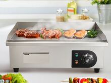 PLAATGRILL 3000W 220V (grillplaat 54x30cm)