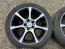 MB 17" originaal erilaiused valuveljed rehvidega