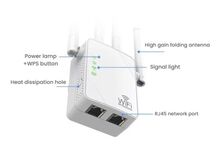 Усилитель Wi-Fi сигнала, репитер, быстрый, 300 Мбит/с