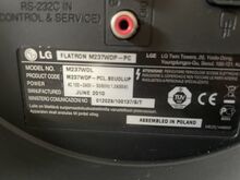 LG Full HD Monitor TV Flatron M237WDP