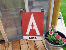 Исторический знак павильона автобусной остановки