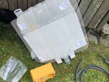 Seinapealne wc pott, loputuskast ja prilllaud