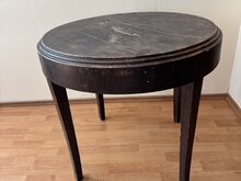 Vintage Art Deco stiilis puidust lauad – 2 tk