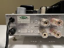 Отреставрированный ламповый усилитель Scott 299C