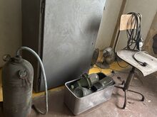 MÜÜA VANA SAKSA VINTAGE TULEKUSTUTI / suur