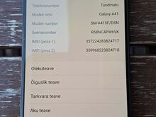 Samsung Galaxy A41 mobiiltelefon + kaaned