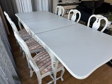 Imeilus suur söögilaud ja 6 tooli