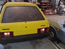 Lada Samara turvapuuriga