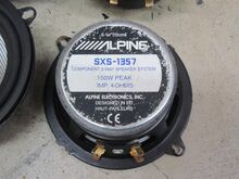 Alpine SXS-1357 13 cm, 5.5" kõlarid