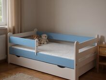 Lastevoodi Rysio 140×80 pesukastiga