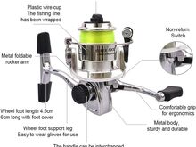 Spinningurull Pocket Mini 100 4.3:1 MetaN8