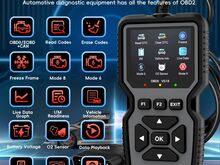 OBD2 v-519 scanner autodele (TÄIUSTATUD)
