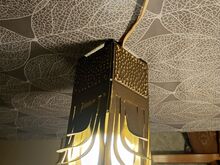 Vanaaja Laua lamp käsitöö vasest
