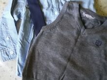 Nagu UUS triiksärk koos lipsuga + vest, 86-92cm