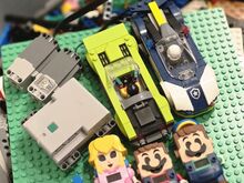 HIIGELKOGUS originaal LEGOsid + mootorid