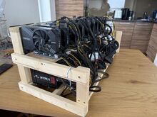 10x Zotac + toiteplokk + emaplaat jne