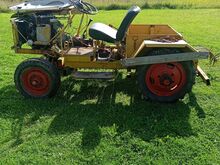 Oma valmistatud traktor