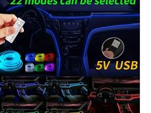 LED-ribavalgusti RGB USB-ambient komplekt