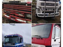 Scania, Volvo, MB, Iveco, DAF, Sisu