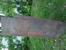 Rihvelplaat 150x60x4