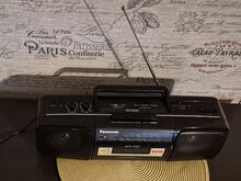 Retro Panasonic RX-FS400 raadio/makk + kassett 5tk