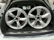 19 Audi original valuveljed +  uued rehvid