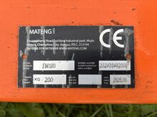 MATENG FM-180 Hooldusniiduk/muruniiduk. Kasutatud!