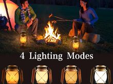 LED vintage laternad akutoitega, 2tk + pult