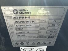 Nilfisk SW5500 pealistutav pühkimismasin