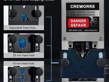 CREAWORKS kaablikoorimismasin SOODNE!