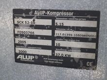 KRUVIKOMPRESSOR ALUP SCK 52-10