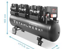 Компрессор STAHLWERK ST-2810 Pro 10 бар | 11,83 л.с.