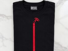 Dieseli T-särk avatava lukuga, suurus XS, uus