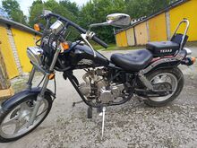 Kõik kokku:Müüa Qingqi QM200GY choper moped