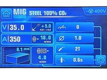 MIG Keevitusseade Digimig 351 Combo Pulse LCD Syn