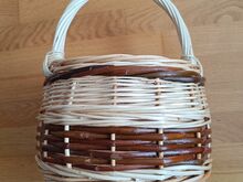 Плетёные корзины из ивовых прутьев