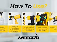 КРАСКОПУЛЬТ 1000 мл для аккумуляторов DeWalt 20 В, НОВЫЙ