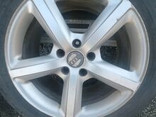20" 5x130 Audi Q7 originaalveljed rehvidega