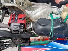 Müüa Raket 85 kart koos käru ja starteriga