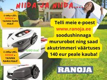 Mururobotite müük, hooldus ja varuosad!