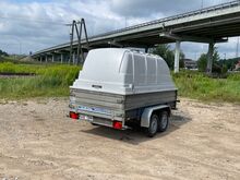 2-осный прицеп Tiki-Treiler C300 со сварной рамой