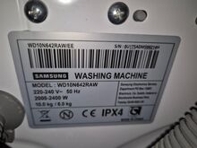 Стиральная машина с сушкой Samsung WD10N642RAW 10 кг и 6 кг