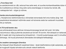 Bluetooth  наушники  JBL 770 NC