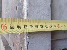 Tugev metallist töölaud / garaažilaud (~100 kg)