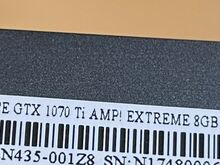 GPU Zotac GeForce® GTX 1070 Ti AMP Extreme 8GB