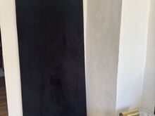 Käsitööna valmistatud sametine voodipeats – 180cm