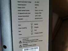 Elektriauto laadija 11KW Type2 Wifi/App/Adapter/5m