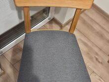 Стильный дубовый барный стол (со стеклянной столешниц�